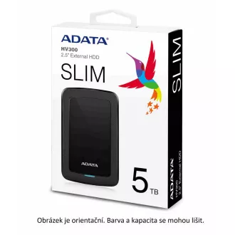 ADATA vanjski HDD 2TB USB 3.1 HV300, crni