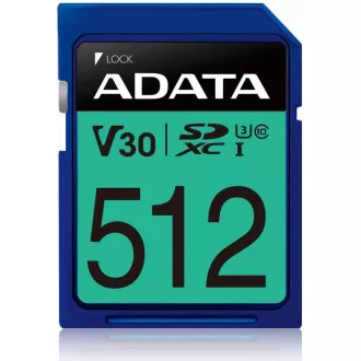 ADATA SDXC kartica 512 GB Premier Pro UHS-I U3 Class 10 (R: 95 / W: 60 MB / s)