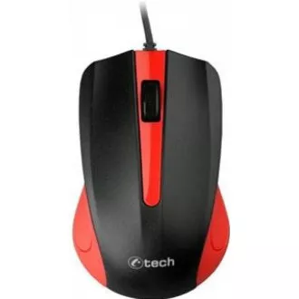 C-TECH miš WM-01, crveni, USB