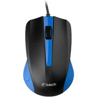 C-TECH miš WM-01, plavi, USB C-TECH miš WM-01, plavi, USB