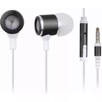 GEMBIRD slušalice s mikrofonom MHS-EP-002 za MP3, metalne, plave