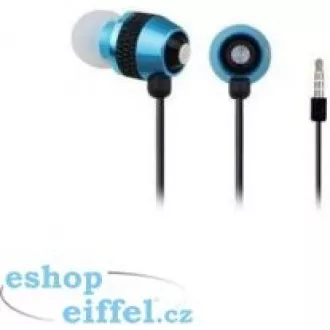 GEMBIRD slušalice s mikrofonom MHS-EP-002 za MP3, metalne, plave