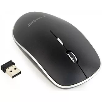 GEMBIRD miš MUSW-4B-01, crni, bežični, USB nano prijemnik GEMBIRD miš MUSW-4B-01, crni, bežični, USB nano prijemnik