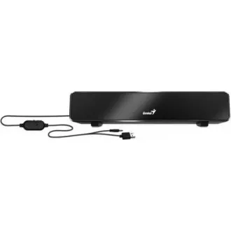 GENIUS zvučnik USB SoundBar 100 / žičani / 6W / USB / 3, 5" utičnica / crni GENIUS zvučnik USB SoundBar 100 / žičani / 6W / USB / 3, 5" utičnica / crni