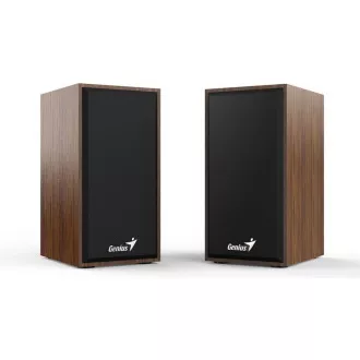 GENIUS zvučnik SP-HF180, 2.0, 6W, drveni, smeđi