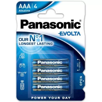 PANASONIC alkalne baterije EVOLTA Platinum LR03EGE / 4BP AAA 1.5V (blister 4kom)