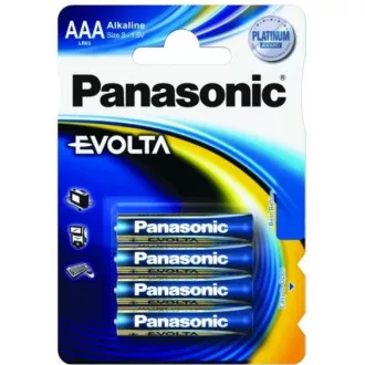 PANASONIC alkalne baterije EVOLTA Platinum LR03EGE / 4BP AAA 1.5V (blister 4kom)