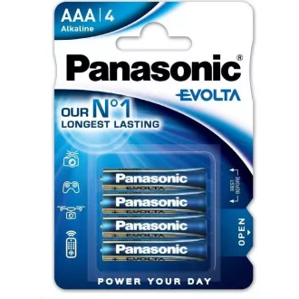 PANASONIC alkalne baterije EVOLTA Platinum LR03EGE / 4BP AAA 1.5V (blister 4kom)