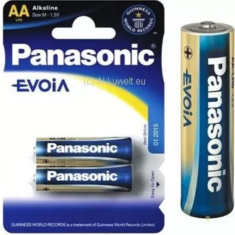 PANASONIC alkalne baterije EVOLTA Platinum LR6EGE / 2BP AA 1.5V (blister 2kom)
