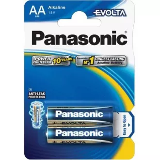 PANASONIC alkalne baterije EVOLTA Platinum LR6EGE / 2BP AA 1.5V (blister 2kom)
