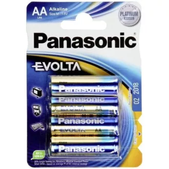 PANASONIC alkalne baterije EVOLTA Platinum LR6EGE / 4BP AA 1.5V (blister 4kom)