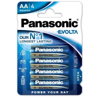 PANASONIC alkalne baterije EVOLTA Platinum LR6EGE / 4BP AA 1.5V (blister 4kom)