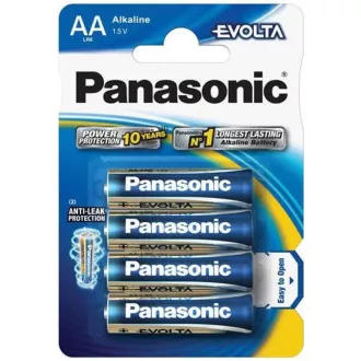 PANASONIC alkalne baterije EVOLTA Platinum LR6EGE / 4BP AA 1.5V (blister 4kom)
