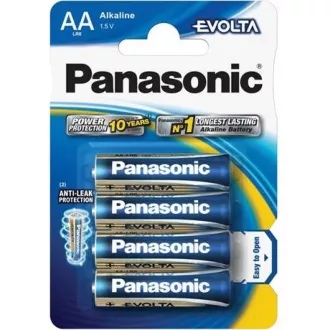 PANASONIC alkalne baterije EVOLTA Platinum LR6EGE / 4BP AA 1.5V (blister 4kom)