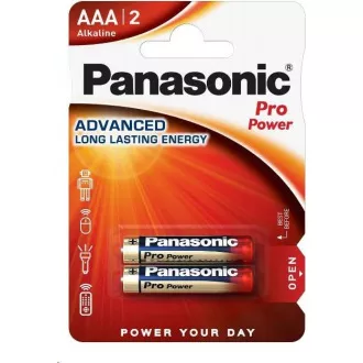 PANASONIC alkalne baterije Pro Power LR03PPG / 2BP AAA 1.5V (blister 2kom)