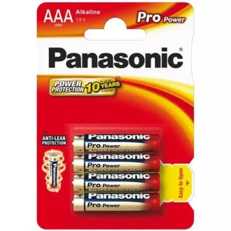 PANASONIC alkalne baterije Pro Power LR03PPG / 4BP AAA 1.5V (blister 4kom)