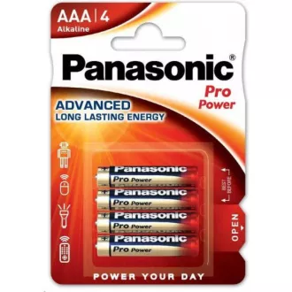 PANASONIC alkalne baterije Pro Power LR03PPG / 4BP AAA 1.5V (blister 4kom)