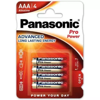 PANASONIC alkalne baterije Pro Power LR03PPG / 4BP AAA 1.5V (blister 4kom)