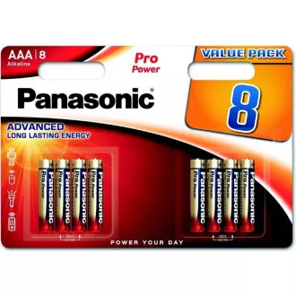 PANASONIC alkalne baterije - Pro Power AAA 4+4F 1.5V paket - 8 kom