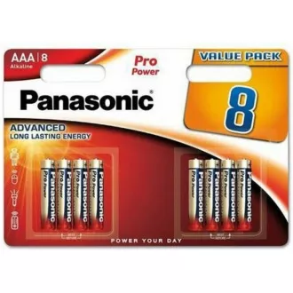 PANASONIC alkalne baterije - Pro Power AAA 4+4F 1.5V paket - 8 kom