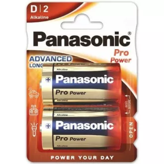 PANASONIC alkalne baterije Pro Power LR20PPG / 2BP D 1, 5V (blister 2kom)