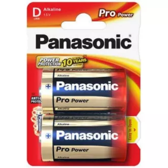 PANASONIC alkalne baterije Pro Power LR20PPG / 2BP D 1, 5V (blister 2kom)