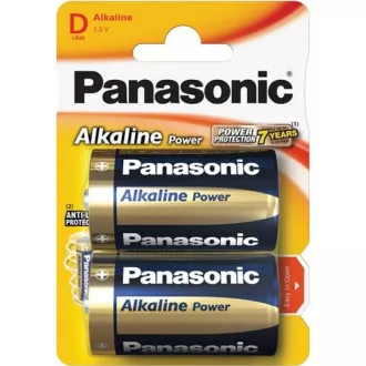 PANASONIC Alkaline Power Alkaline Power LR20APB / 2BP D 1.5V (blister 2kom)