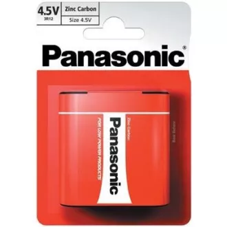 PANASONIC cink ugljične baterije crveni cink 3R12RZ / 1BP ravne 4, 5V (blister 1kom)