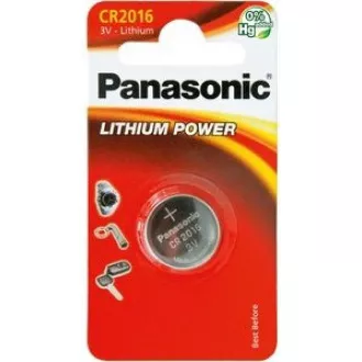 PANASONIC litijska baterija (gumb) CR-2016EL / 1B 3V (blister 1kom)