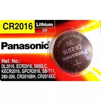 PANASONIC litijska baterija (gumb) CR-2016EL / 1B 3V (blister 1kom)