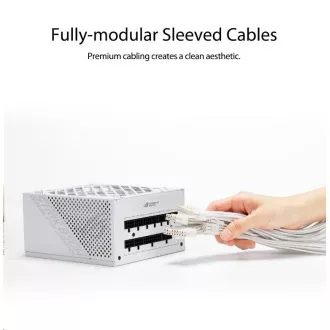 ASUS izvor napajanja ROG-STRIX-850G-WHITE, 850W, 80+ Gold, modularni ASUS izvor napajanja ROG-STRIX-850G-WHITE, 850W, 80+ Gold, modularni