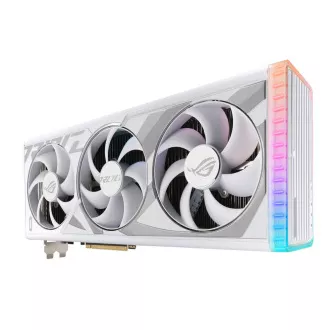 ASUS VGA NVIDIA GeForce RTX 4090 ROG STRIX WHITE OC 24G, 24G GDDR6X, 3xDP, 2xHDMI