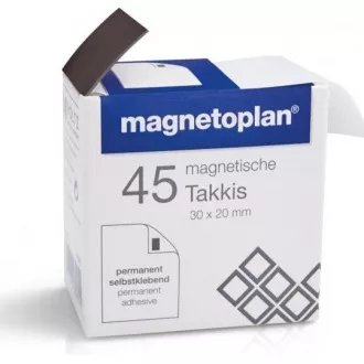 Samoljepljivi magneti Magnetoplan Takkis (45kom)