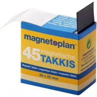 Samoljepljivi magneti Magnetoplan Takkis (45kom)
