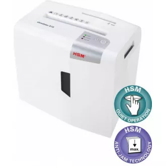 HSM sjeckalica ShredStar X5 Bijela (veličina rezanja 4, 5x30mm, DIN P-4 (3))