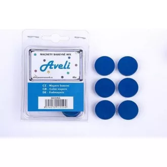 AVELI magnet set, plava boja