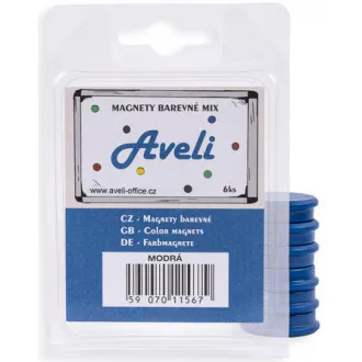 AVELI magnet set, plava boja