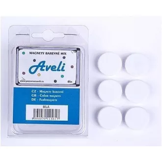 AVELI magnet set, bijela boja