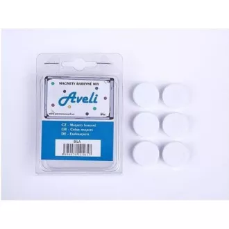 AVELI magnet set, bijela boja