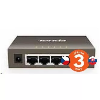 Tenda TEG1005D 5-Port Gigabit Ethernet Switch, 10/100/1000Mbps, Metal