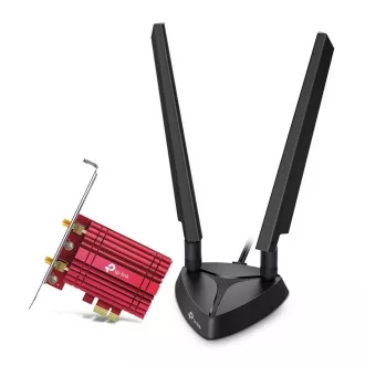 TP-Link Archer TXE75E WiFi6E PCIe adapter (AXE5400, 2,4 GHz/5 GHz/6 GHz, Bluetooth5.2) TP-Link Archer TXE75E WiFi6E PCIe adapter (AXE5400, 2,4 GHz/5 GHz/6 GHz, Bluetooth5.2)