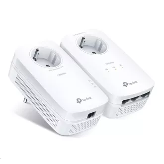 TP-Link TL-PA8033P KIT set prolazne strujne mreže (AV1300, 3xGbE, 1xGbE, HomePlug AV2)