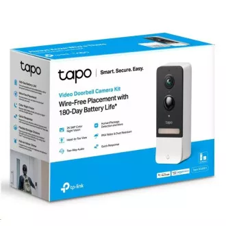 TP-Link Tapo D230S1 Pametno video zvono Tapo T230S1 1xTapo D230, 1xTapo H200 (5MP, 2K, WiFi, IR 8m, 1xGbE, microSD)