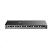 TP-Link OMADA JetStream prekidač TL-SG2016P (16xGbE, 8xPoE+, 120W, bez ventilatora)