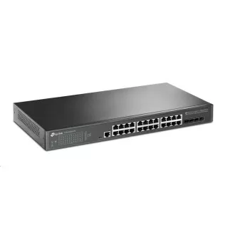TP-Link OMADA JetStream prekidač za spajanje na UPS TL-SG3428X-UPS (24xGbE, 4xSFP+, 2xkonzola, bez ventilatora)