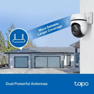 TP-Link Tapo C520WS vanjska kamera, (4MP, 2K QHD 1440p, WiFi, IR 30m, microSD kartica)