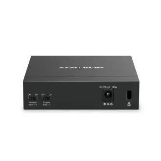 MERCUSYS prekidač MS105GP (5xGbE, 4xPoE+, 65W, bez ventilatora) MERCUSYS prekidač MS105GP (5xGbE, 4xPoE+, 65W, bez ventilatora)