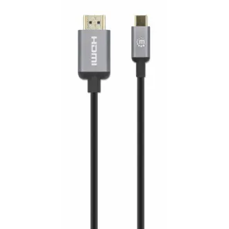 Manhattan kabel USB-C na HDMI, USB-C muški na HDMI muški, 2 m, crni