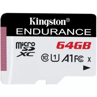 Kingston 64GB microSD XC High Endurance, 95R Class 10 UHS-I U1