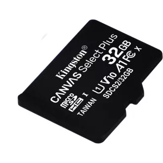 Kingston 32GB micSDHC Canvas Select Plus 100R A1 C10 kartica + SD adapter Kingston 32GB micSDHC Canvas Select Plus 100R A1 C10 kartica + SD adapter